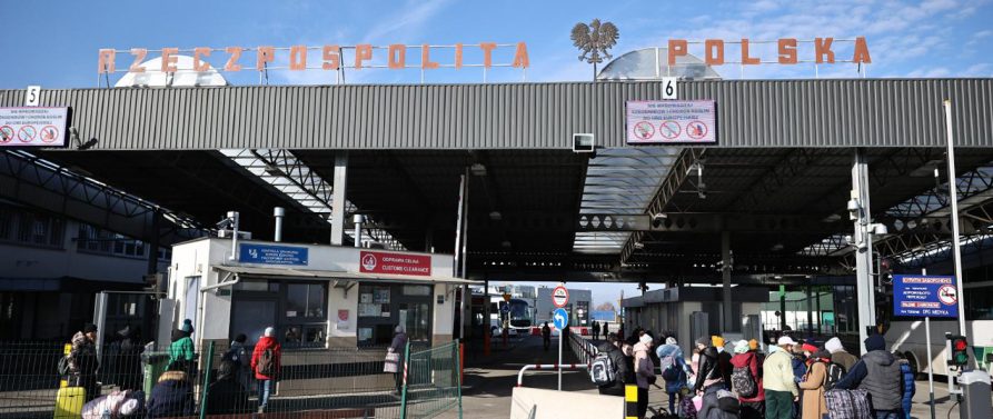 zdjęcie przedstawiające przejście graniczne