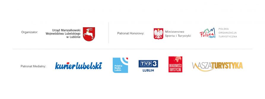 Logotypy patronów medialnych i organizatorów wydarzenia