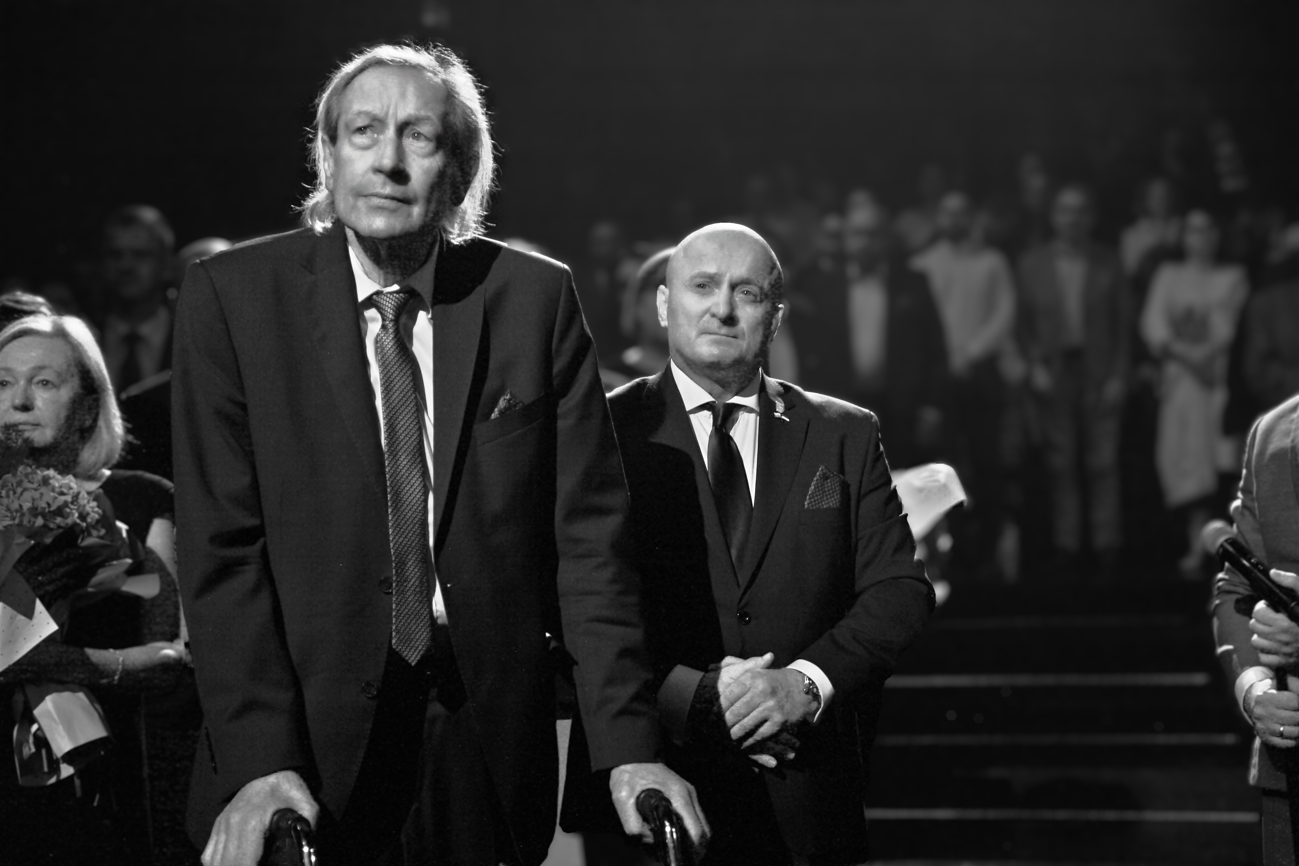 Tomasz Wójtowicz i marszałek WL Jarosław Stawiarski