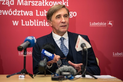 Dyrektor Muzeum Badań Polanrych w trakcie konferencji