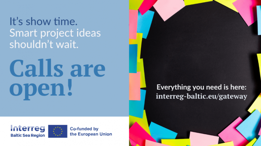 plakat promujący II nabór projektów