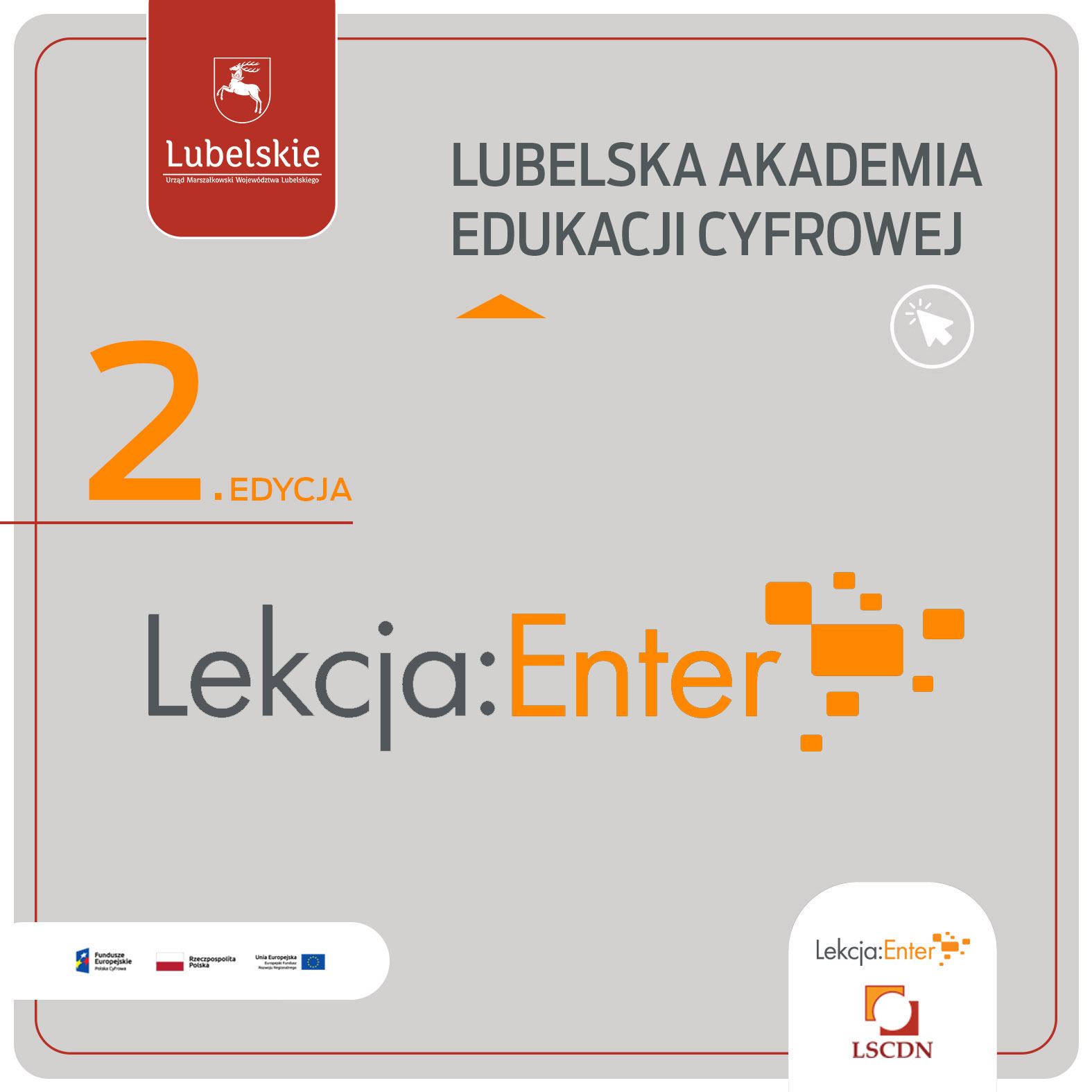 Grafika wydarzenia lekcja enter