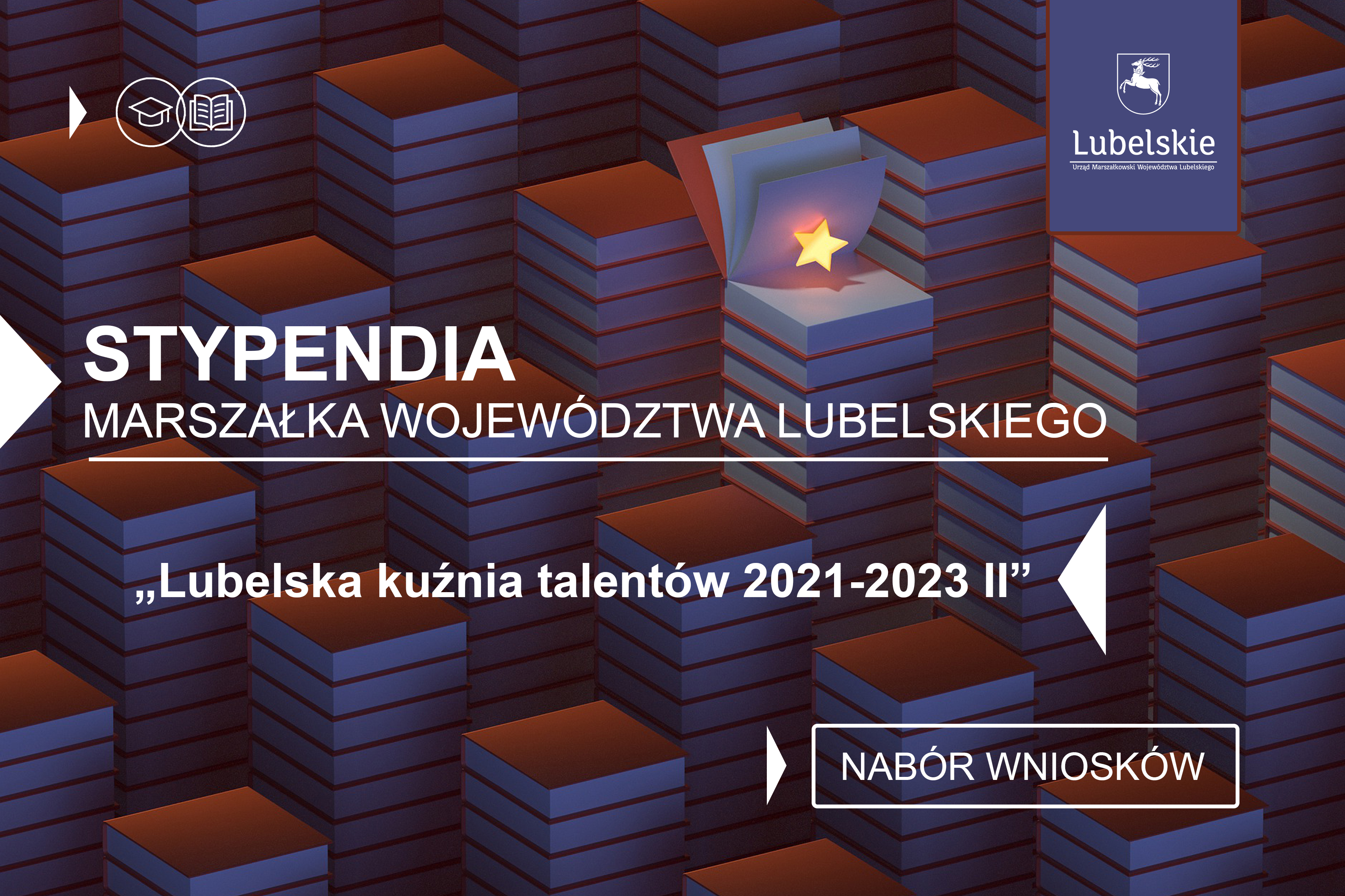 Grafika do wydarzenia stypendia marszałka województwa lubelskiego