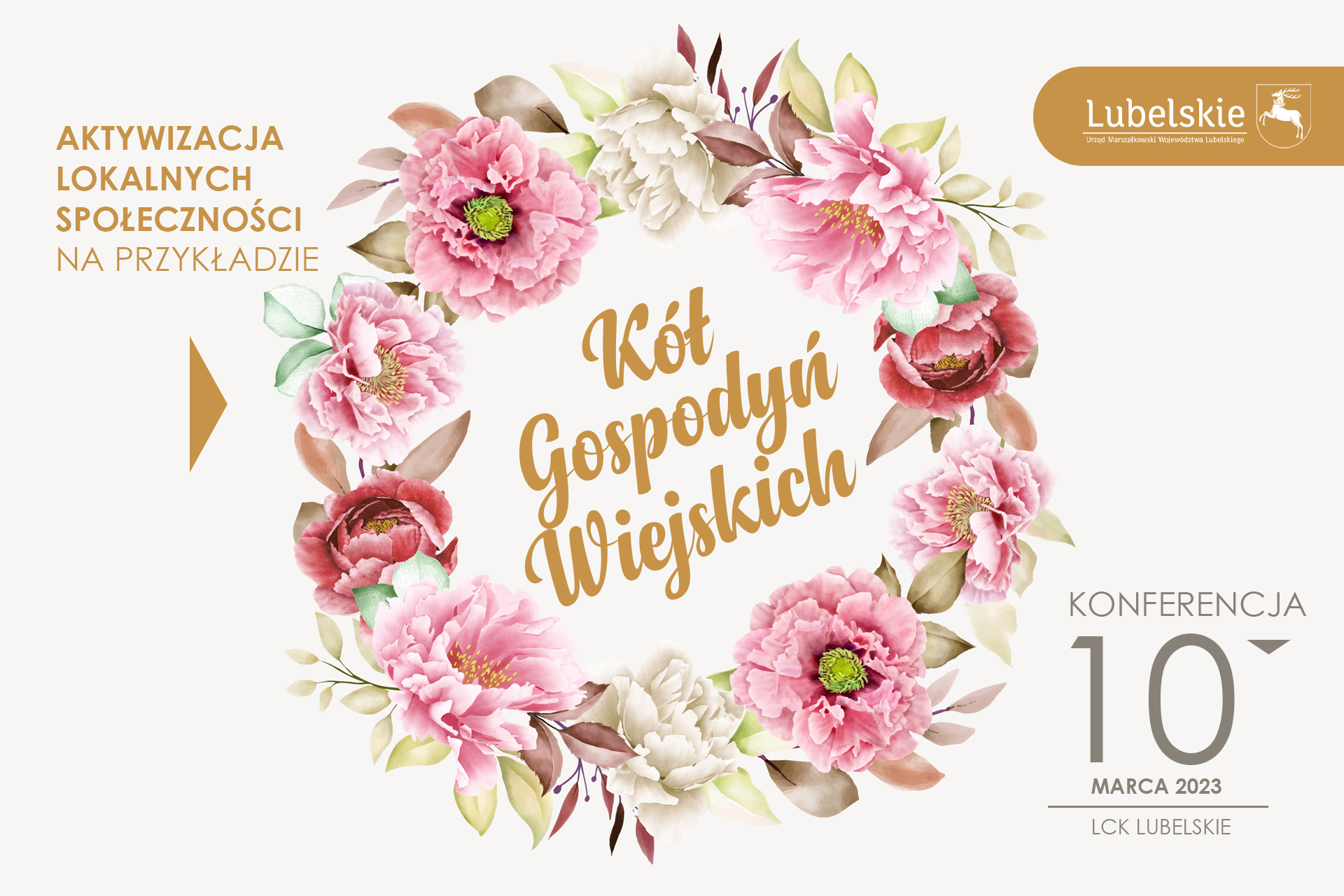 Plakat do wydarzenia: Aktywizacja lokalnych społeczności na przykładzie Kół Gospodyń wiejskich