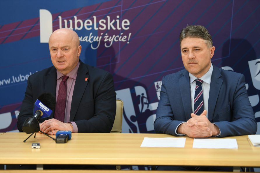 Konferencja w sprawie ogłoszenia programu pilotażowego LUBELSKIE TEAM SPORT