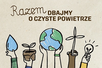 Grafika do konkursu Razem dbajmy o czyste powietrze