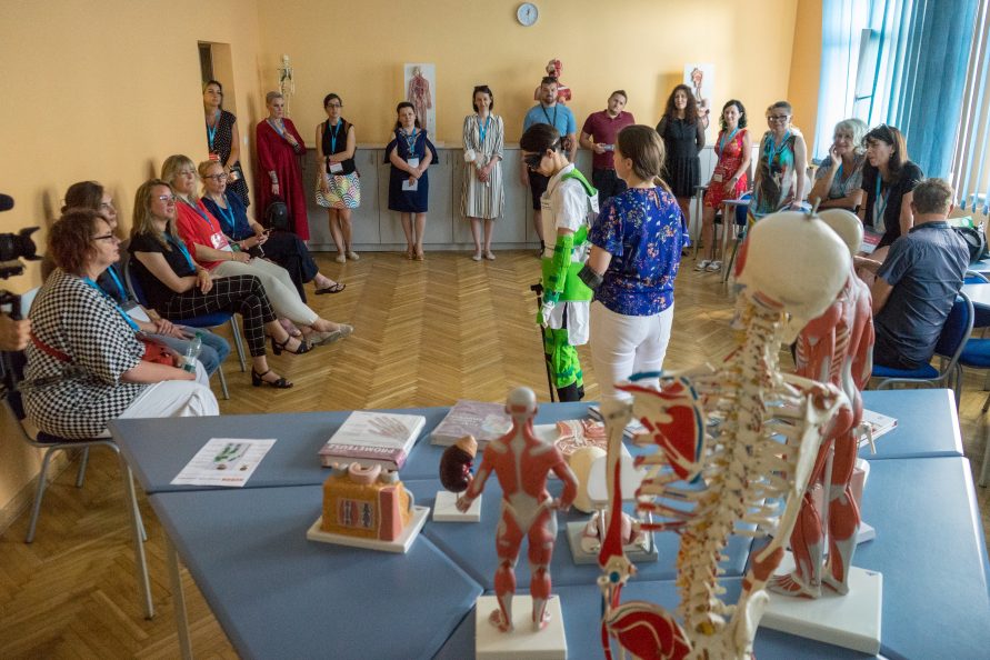 Uczestnicy szkolenia w trakcie zajęć