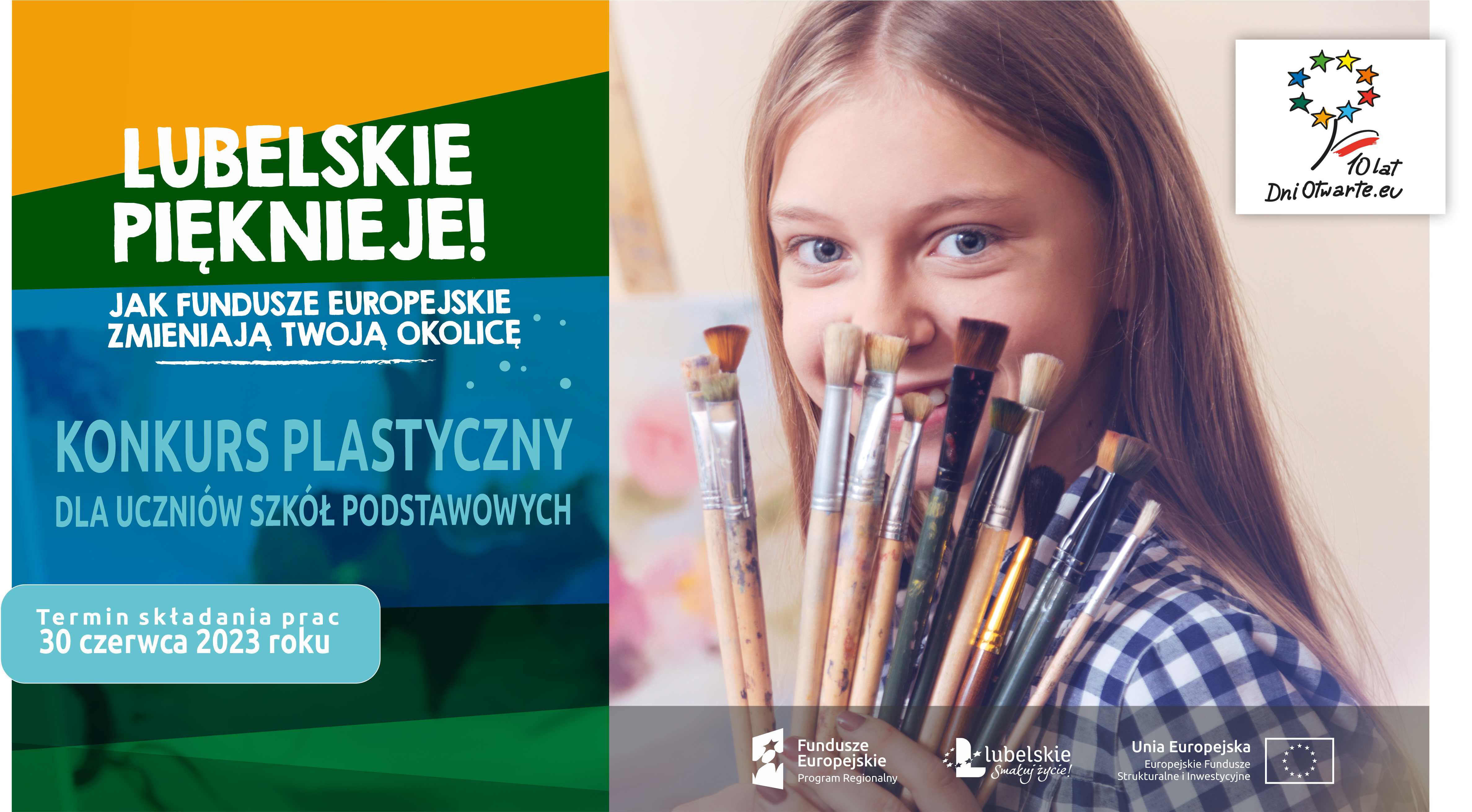 Plakat do konkursu Lubelskie pięknieje