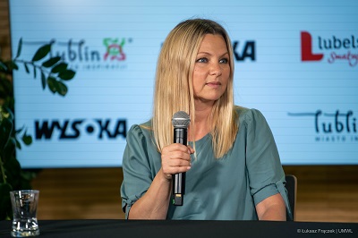 Aktorka Katarzyna Bujakiewicz