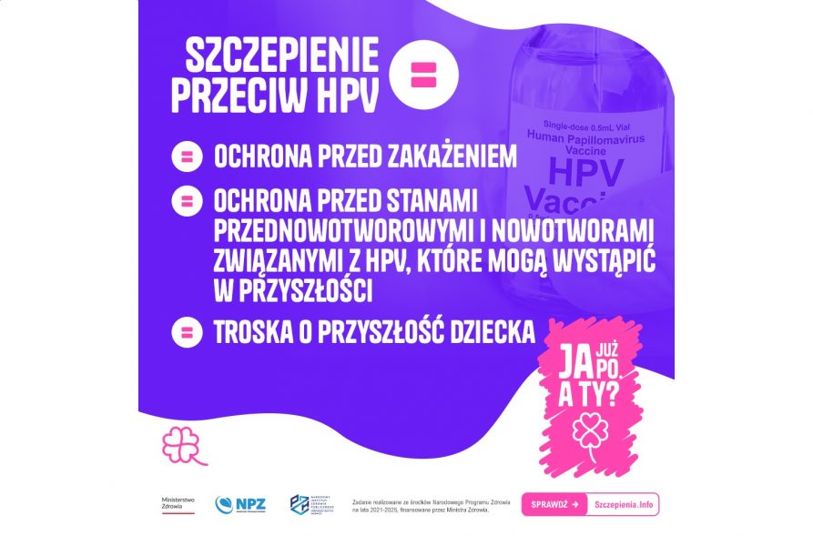 Grafika z informacjami na. szczepień ochronnych dla dzieci (pełna informacja w treści artykułu)