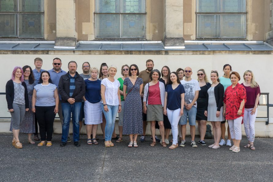 Grupa uczestników projektu ME-Health w Nancy