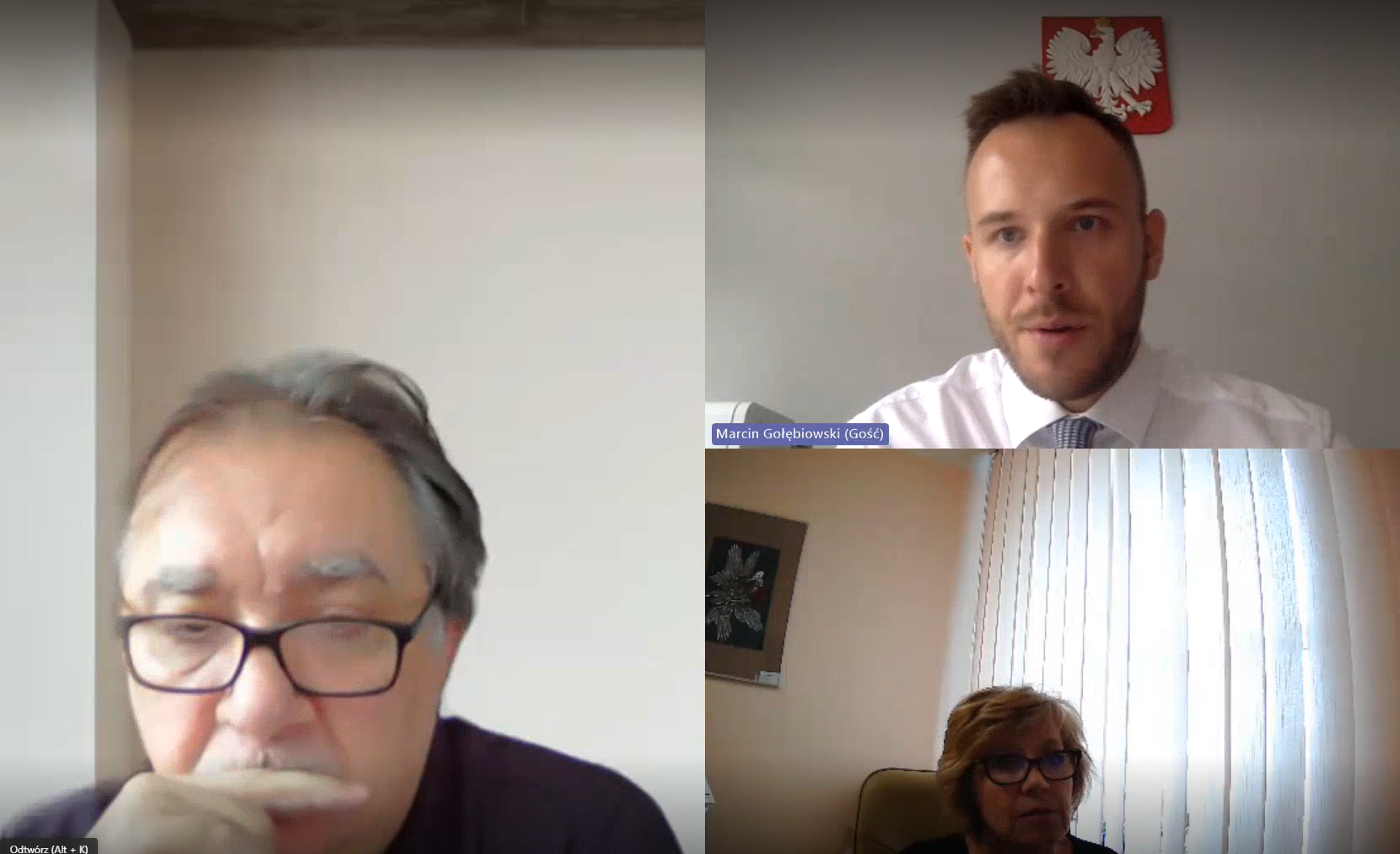 Zdalne posiedzenie Stałego Zespołu Roboczego ds. Edukacji i Szkolnictwa Wyższego