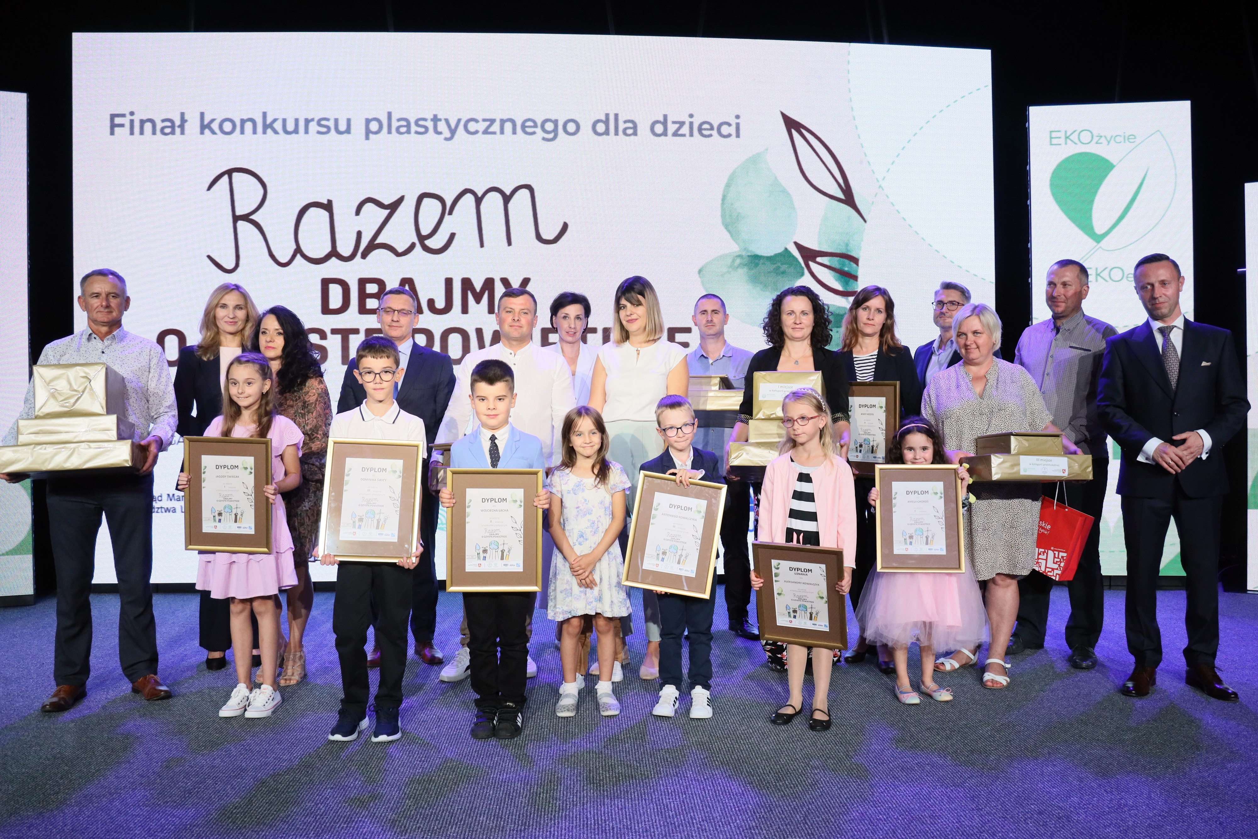 Laureaci na scenie, FOT. LUKASZ KACZANOWSKI/POLSKA PRESS