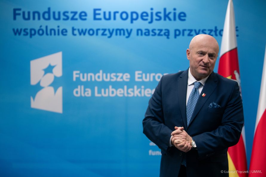 Marszałek Województwa Lubelskiego Jarosław Stawiarski
