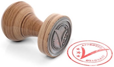 Zobrazowanie pieczęci akceptującej