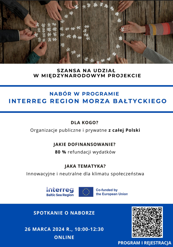 Ogólny plakat informacyjny na temat spotkania Krajowego Punktu Kontaktowego