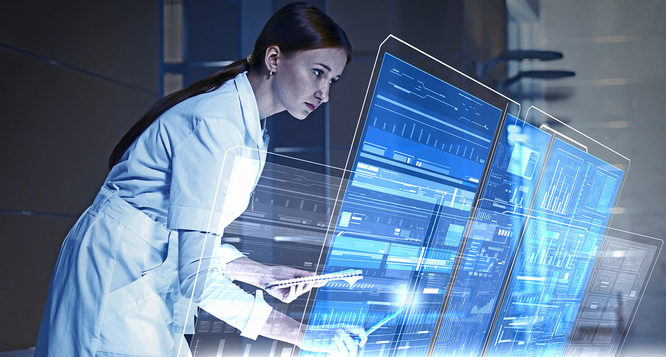 kobieta, technologie, promocja, PARP