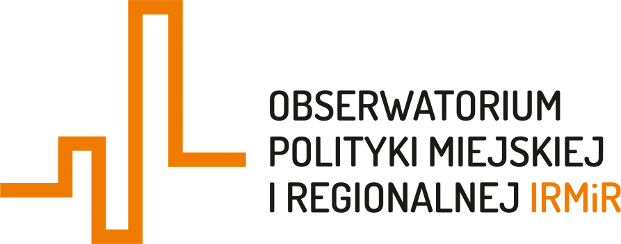 logotyp Obserwatorium Polityki miejskiej i Regionalnej IRMIR