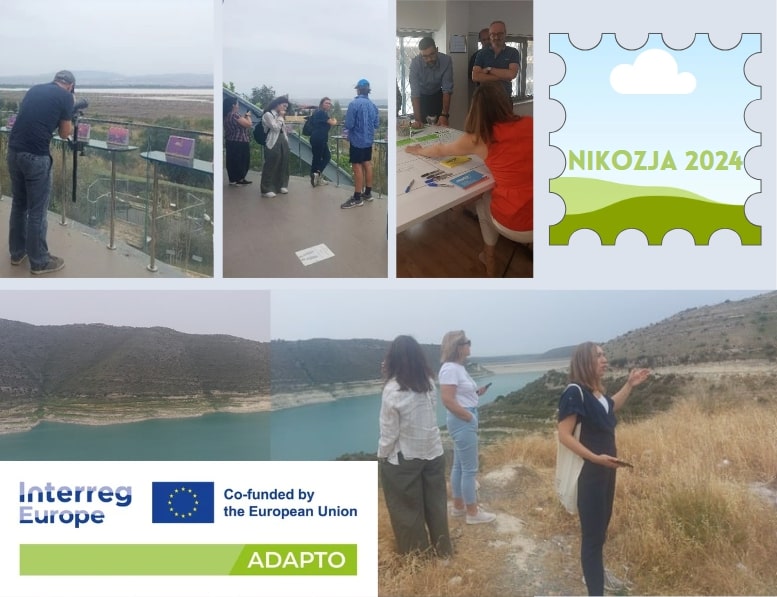 Uczestnicy spotkania na Cyprze w ramach projektu ADAPTO