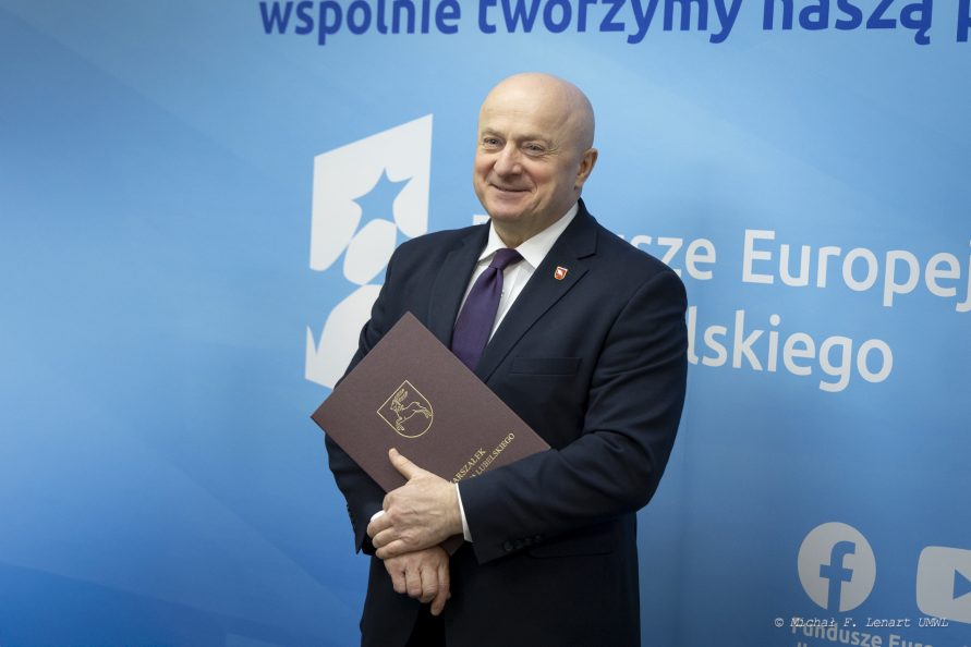 Marszałek Województwa Lubelskiego Jarosław Stawiarski