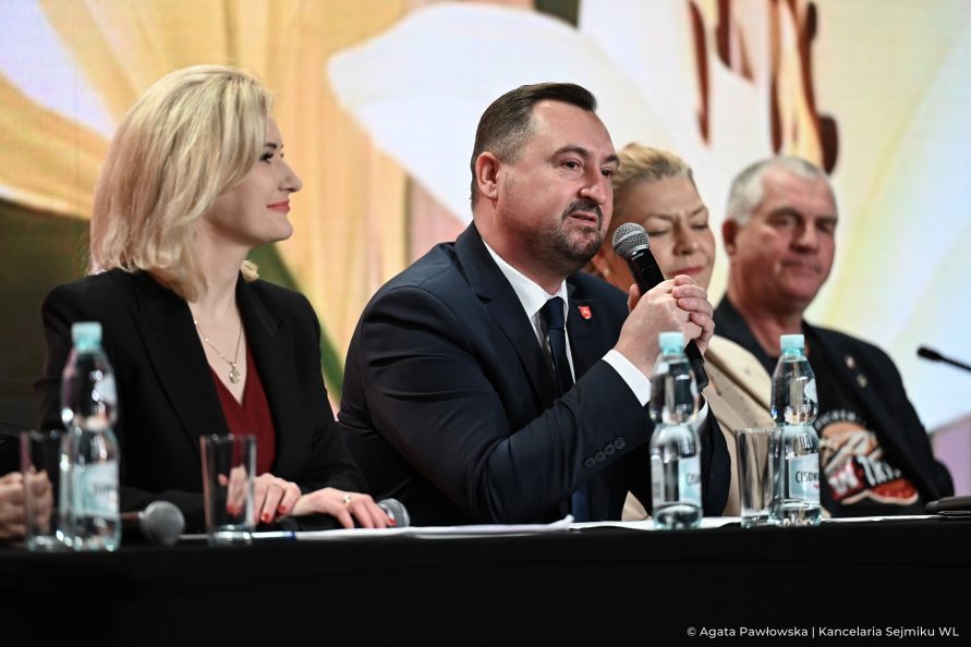 Wicemarszałek województwa lubelskiego Marek Wojciechowski