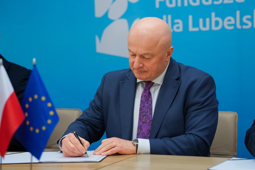 Marszałek Województwa Lubelskiego Jarosław Stawiarski