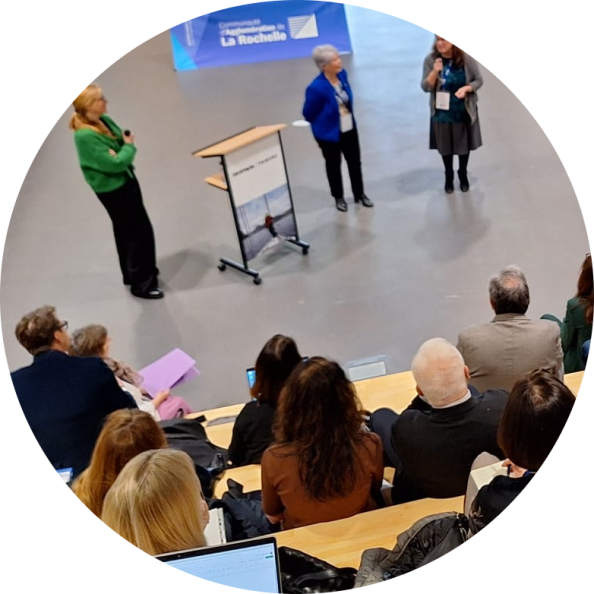 Uczestnicy konferencji w ramach spotkania partnerów