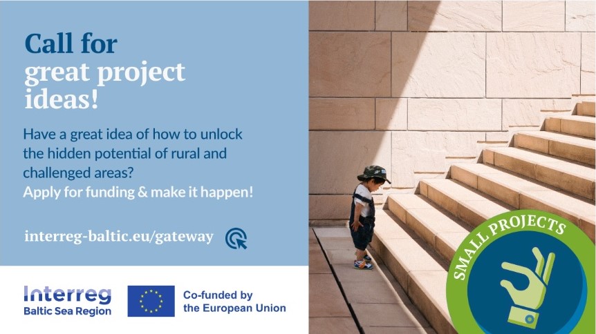 Plakat informacyjny o Programie Interreg RMB