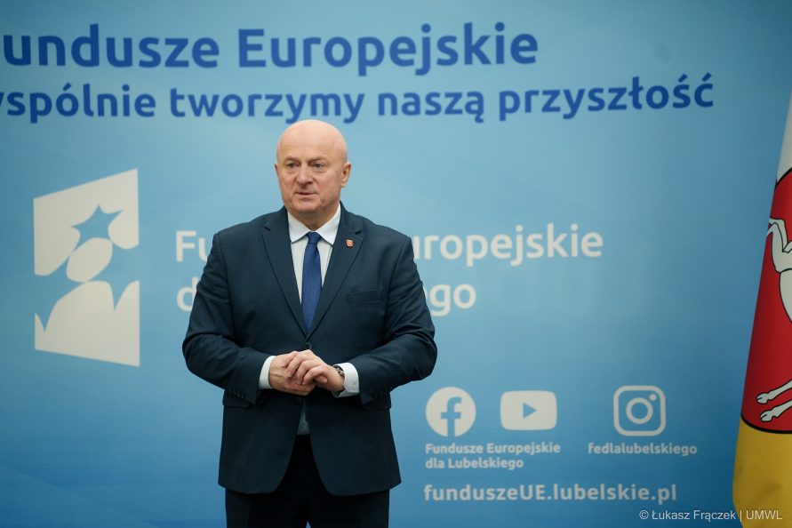 Jarosław Stawiarski Marszałek Województwa Lubelskiego