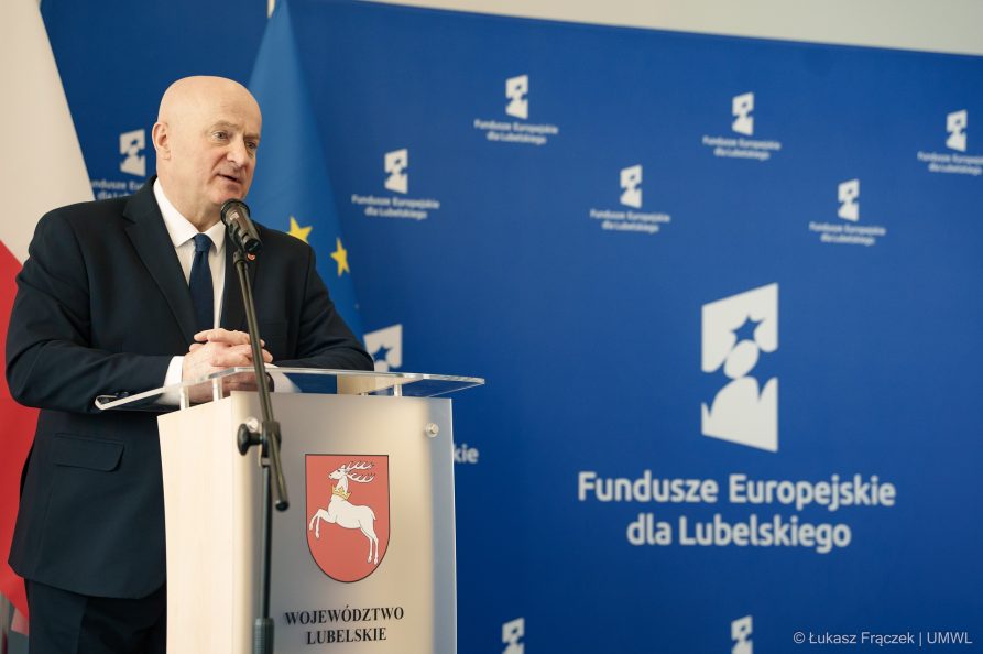 Jarosław Stawiarski Marszałek Województwa Lubelskiego