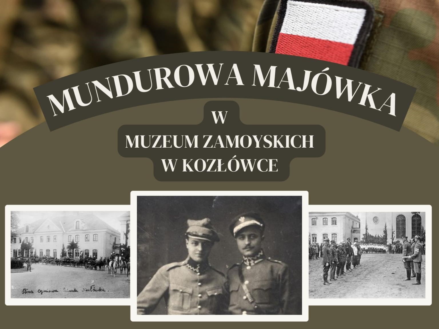 Grafika do wydarzenia Mundurowa Majówka, wszystkie informacje w tekście