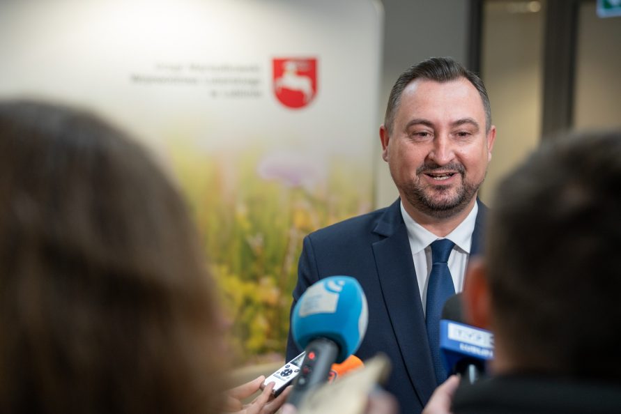 Wicemarszałek Marek Wojciechowski