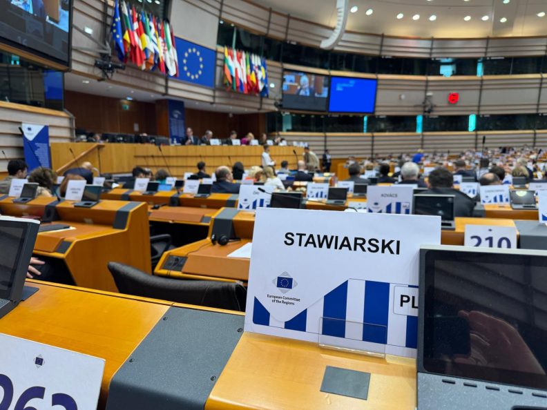 Sala obrad Europejskiego Komitetu Regionów