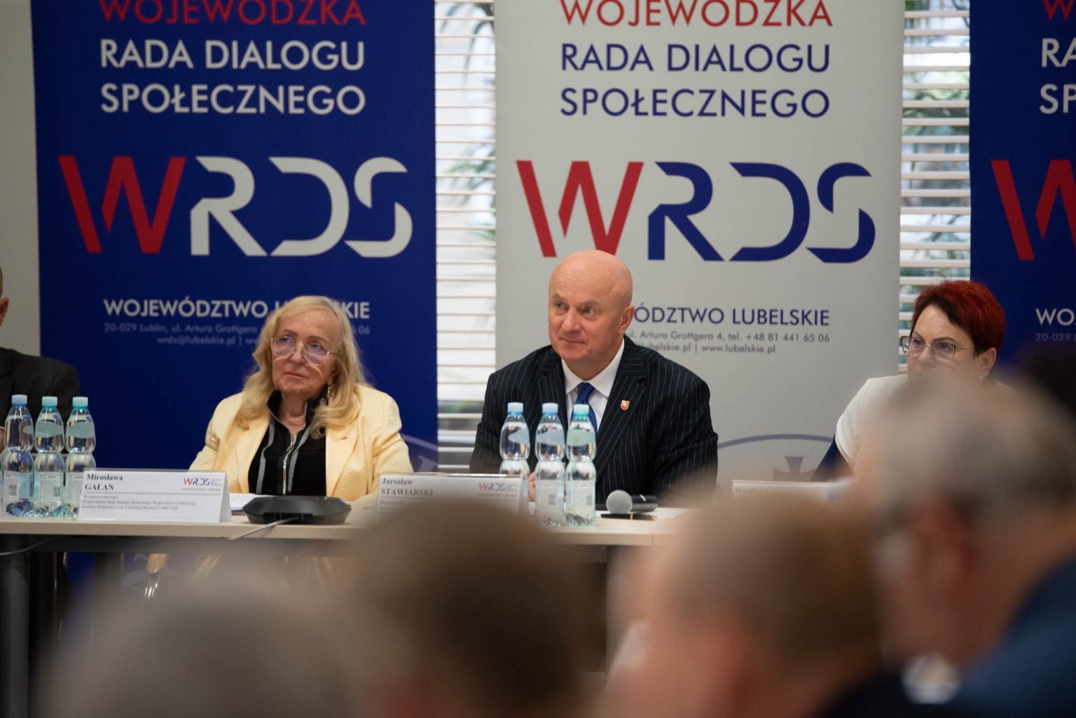 Przewodniczący Jarosław stawiarki Marszałek Województwa Lubelskiego