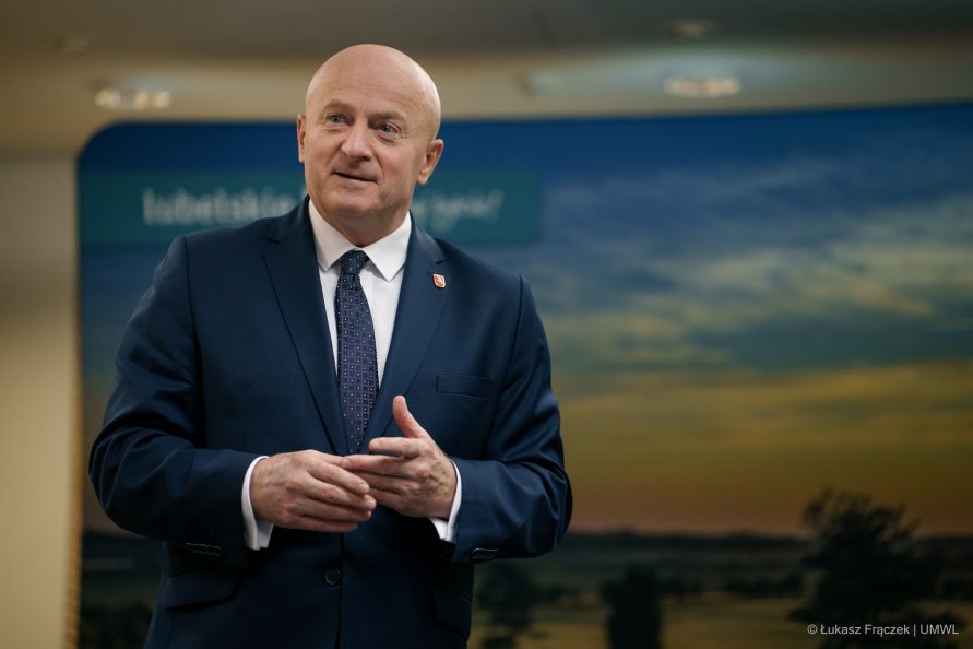 Jarosław Stawiarski Marszałek Województwa Lubelskiego