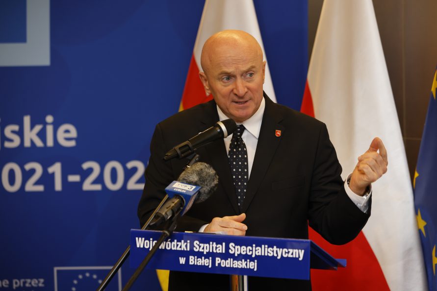 Marszałek Województwa Lubelskiego Jarosław Stawiarski