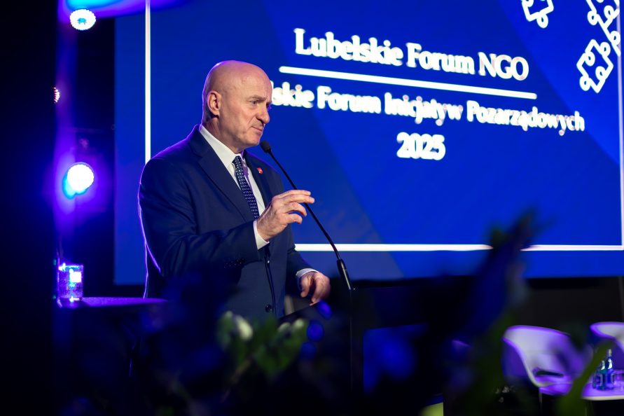 Marszałek Województwa Lubelskiego Jarosław Stawiarski