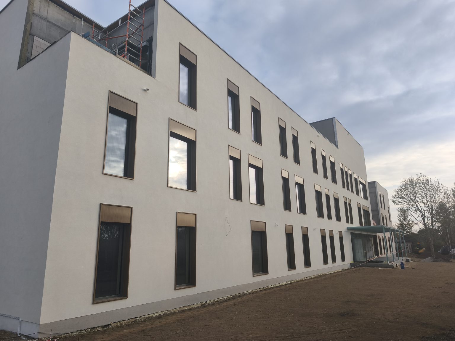 Bryła budynku Regionalnego Centrum Zdrowia Psychicznego Dzieci i Młodzieży