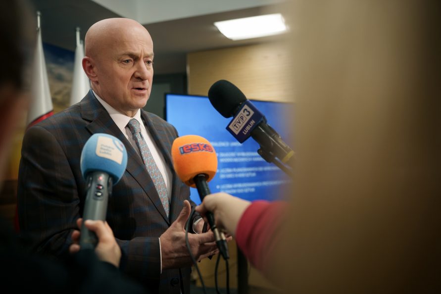 Jarosław Stawiarski marszałek województwa lubelskiego