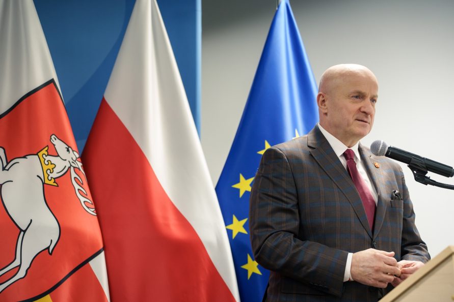 marszałek województwa lubelskiego Jarosław Stawiarski