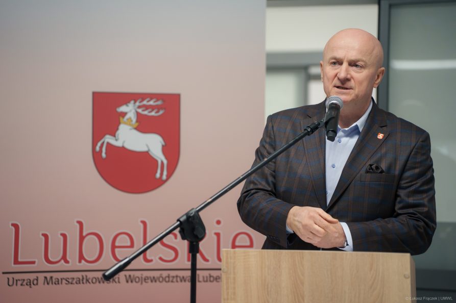 Jarosław Stawiarski Marszałek Województwa Lubelskiego