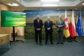 Marek Wojciechowski wicemarszałek WL, Piotr Breś wicemarszałek WL, Jarosław Stawiarski marszałek WL