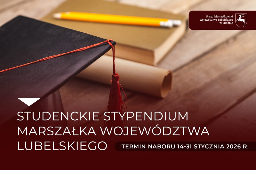 Grafika do stypendiów studenckich marszałka