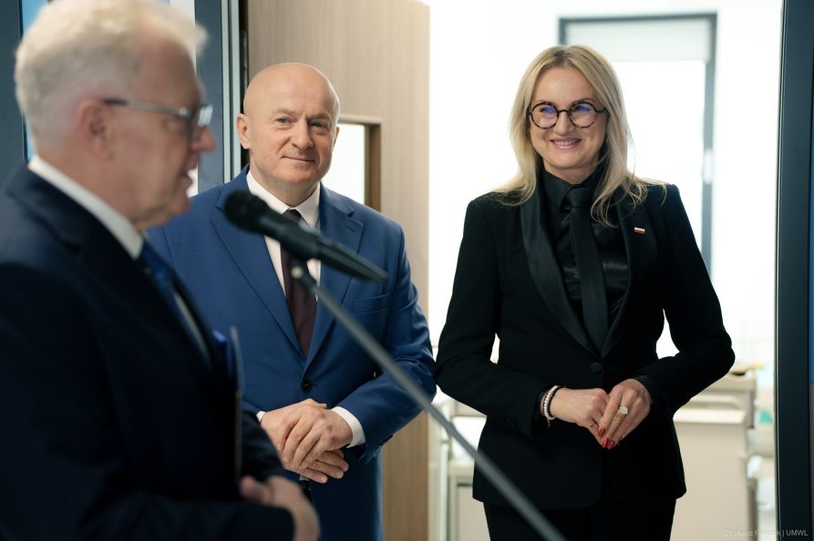 Marszałek Jarosław Stawiarski i Posłanka Anna Baluch