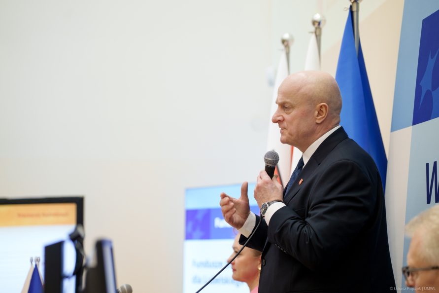 Marszałek województwa Lubelskiego Jarosław Stawiarski