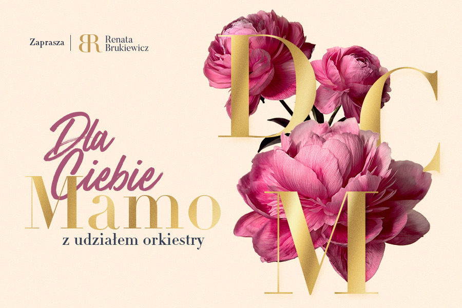 Grafika na wydarzenia koncert Dla Ciebie Mamo