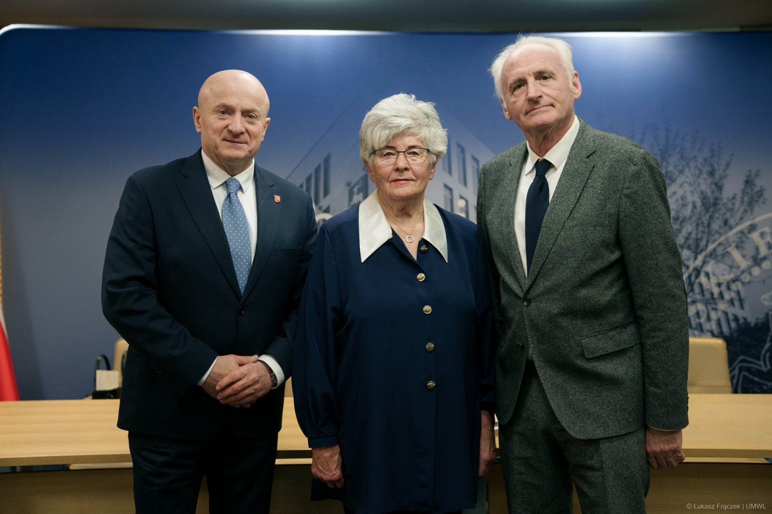 Od lewje: Jarosław Stawiarski, Teodora Zgliniecka, Krzesimir Dębski