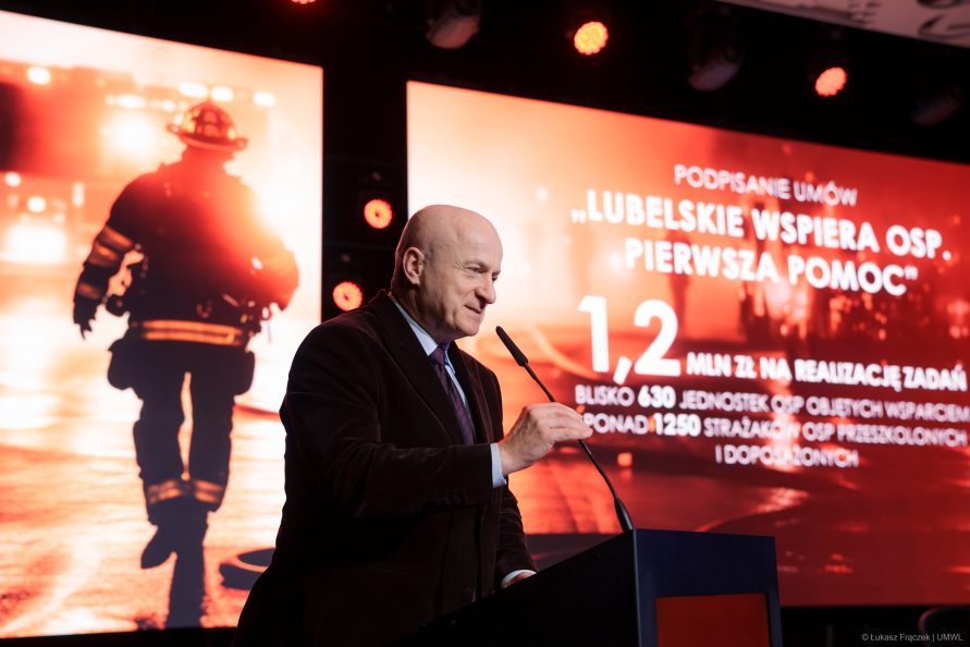 Jarosław Stawiarski marszałek województwa lubelskiego