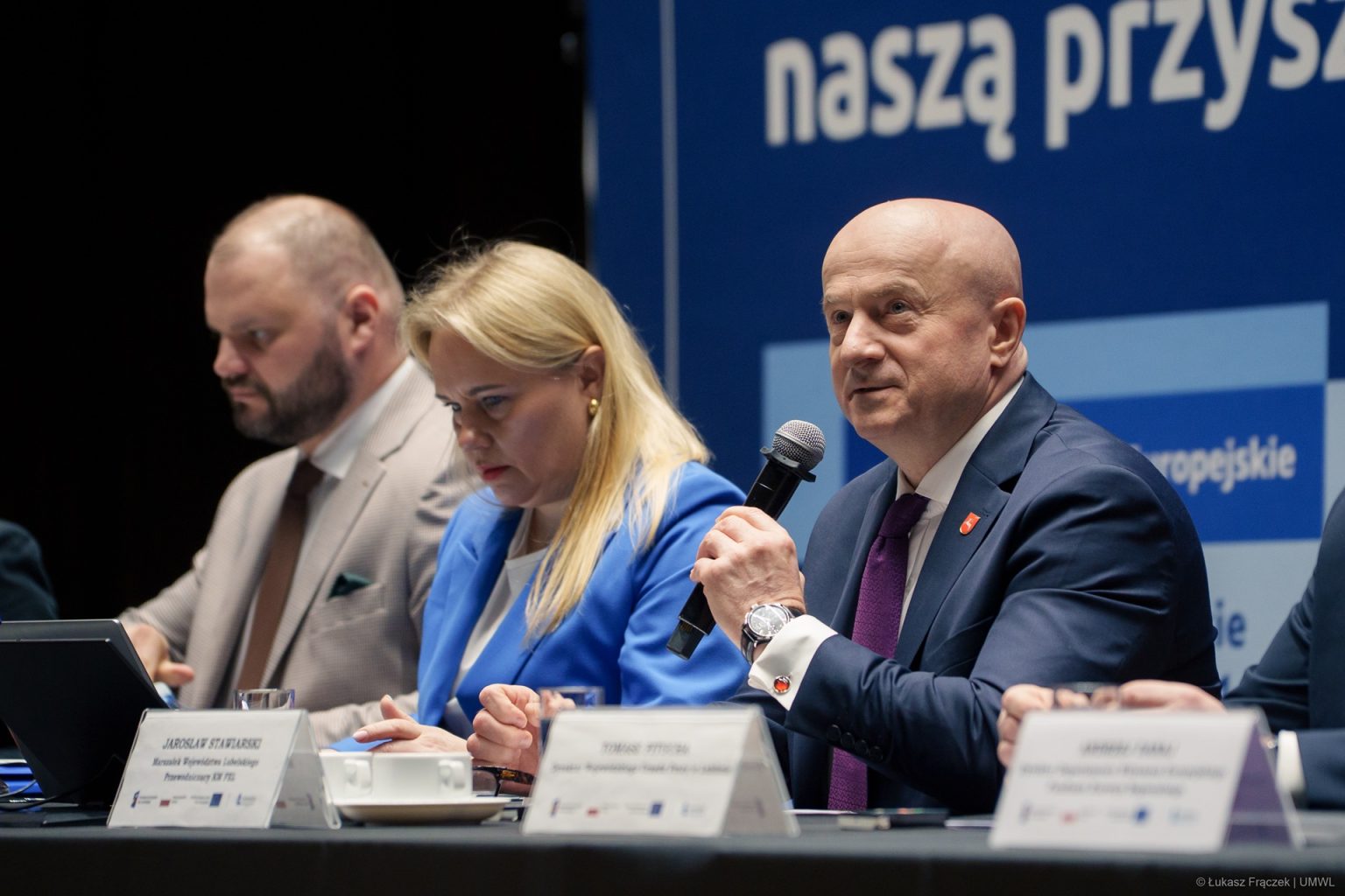 Od lewej: Piotr Budyńczuk, Anna Brzyska, Jarosław Stawiarski