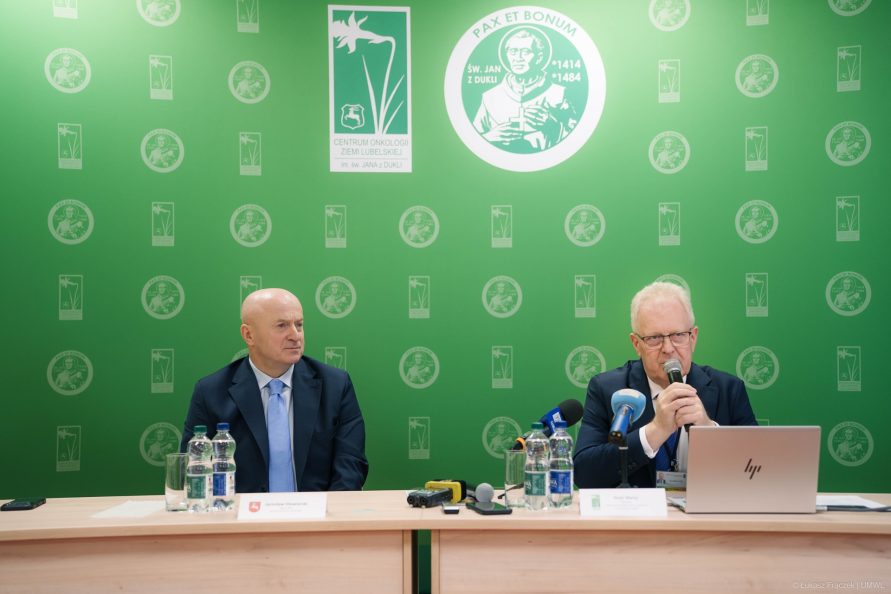Od lewej: Jarosław Stawiarski, Piotr Matej